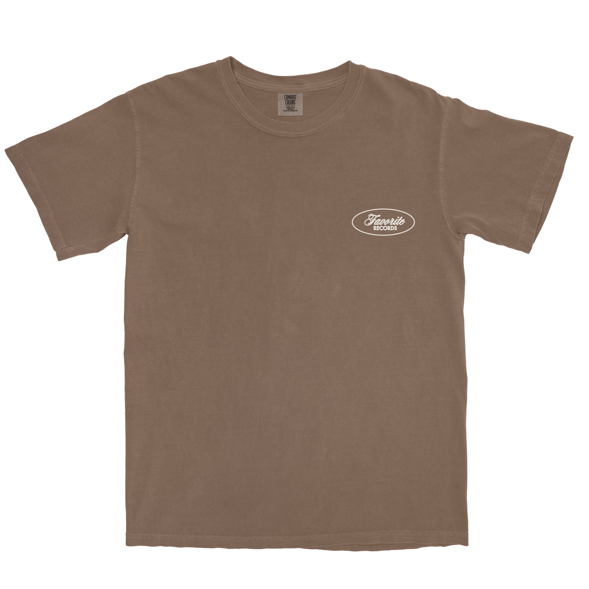 Favorite Records Logo Tee (Espresso)